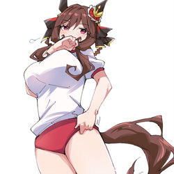 This is a pixiv picture whose title is ブルマドンナ.