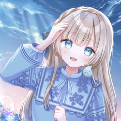 This is a pixiv picture whose title is 🌂💧.
