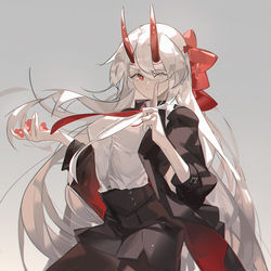 This is a pixiv picture whose title is 巴御前 アーチャー・インフェルノ.