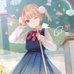 This is a pixiv picture whose title is おそうじのじかん.