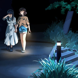 This is a pixiv picture whose title is 特別.