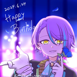 This is a pixiv picture whose title is 神代類生誕2024.