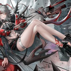 This is a pixiv picture whose title is 维什戴尔.