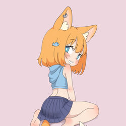 This is a pixiv picture whose title is foxy.