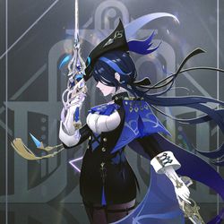 This is a pixiv picture whose title is クロリンデ.
