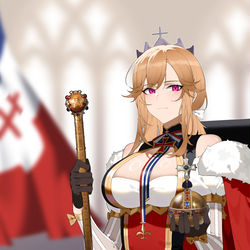 This is a pixiv picture whose title is 黎塞留.