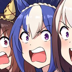 This is a pixiv picture whose title is あげません三連星.