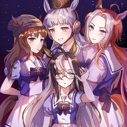 This is a pixiv picture whose title is ウマ娘.