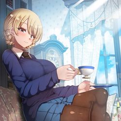 This is a pixiv picture whose title is ダージリン.