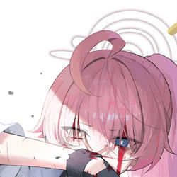 This is a pixiv picture whose title is ホシノ.