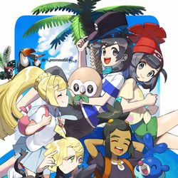 This is a pixiv picture whose title is アローラ！.