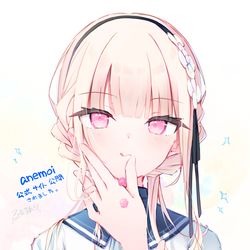 This is a pixiv picture whose title is anemoi.