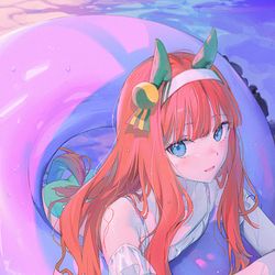 This is a pixiv picture whose title is サイレンススズカ.