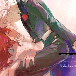 This is a pixiv picture whose title is Choose me. Marry me..