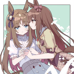 This is a pixiv picture whose title is 迷人景致 x 草上飞.