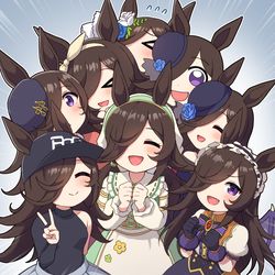 This is a pixiv picture whose title is 全米、再び集う！.