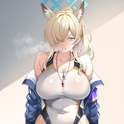 This is a pixiv picture whose title is 競泳カンナ.
