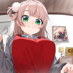 This is a pixiv picture whose title is ういママの耳かき.