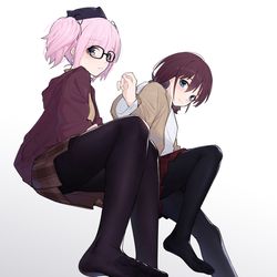 This is a pixiv picture whose title is 紧急插更一则双菜.