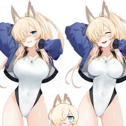 This is a pixiv picture whose title is 水着カンナ.