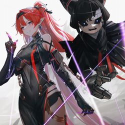This is a pixiv picture whose title is 鸣潮.