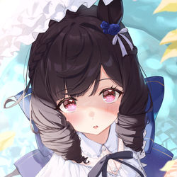This is a pixiv picture whose title is ルビーとデート！.