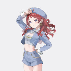 This is a pixiv picture whose title is 花海 咲季.