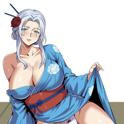 This is a pixiv picture whose title is Kimono Venat.