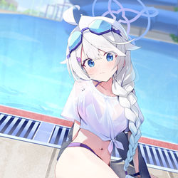 This is a pixiv picture whose title is 水着キリノ.
