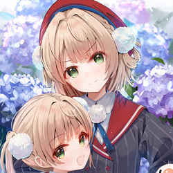 This is a pixiv picture whose title is 負けないが？.