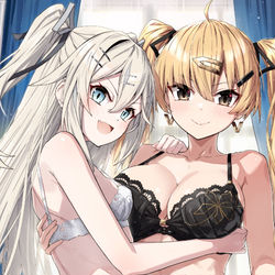 This is a pixiv picture whose title is Underwears.