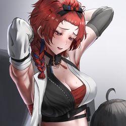 This is a pixiv picture whose title is Rover's Thirst.