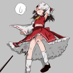 This is a pixiv picture whose title is 満身創痍.