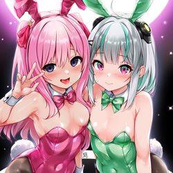 This is a pixiv picture whose title is バニーユニアドミ.
