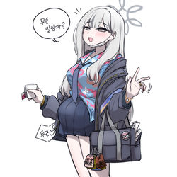 This is a pixiv picture whose title is 임산부 코노카.