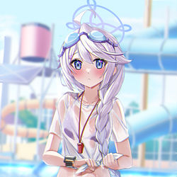 This is a pixiv picture whose title is 水着キリノ.