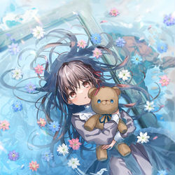 This is a pixiv picture whose title is 彼方へ.