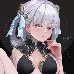 This is a pixiv picture whose title is 今汐 Jinhsi.