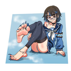 This is a pixiv picture whose title is 臭出煙已經是基本禮儀了吧.....