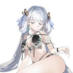 This is a pixiv picture whose title is 今汐.
