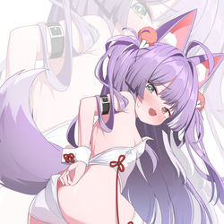 This is a pixiv picture whose title is shibuki bunny.