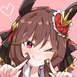 This is a pixiv picture whose title is ジェンティルドンナちゃん.