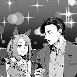 This is a pixiv picture whose title is キャバクラにいても違和感なさそう.