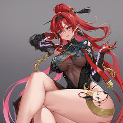 This is a pixiv picture whose title is 吟霖.