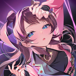 This is a pixiv picture whose title is 花海咲季さん.