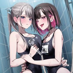 This is a pixiv picture whose title is (ち…近い……).
