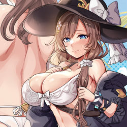This is a pixiv picture whose title is 水着ラジエル.