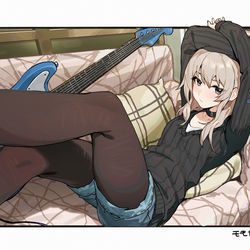 This is a pixiv picture whose title is モモカ.