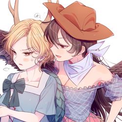 This is a pixiv picture whose title is 🐎🐢.