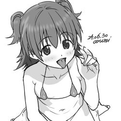 This is a pixiv picture whose title is みりあちゃん.